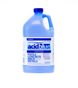 AcidBlue Muriatic Acid w/ Vapor Reduction Technology. Powerful, Commercial Grade Pool &amp; Spa Product