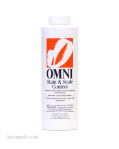 Stain & Scale Control by OMNI aides pool operators in the removal of unwanted staining and scale build-up. Available today from Leisure Pool & Spa Supply of Syracuse, Indiana